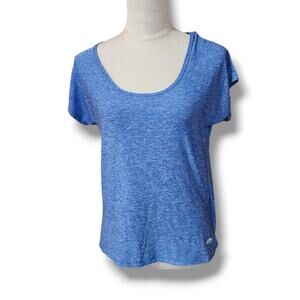 Marika Open Back Blue Active Top